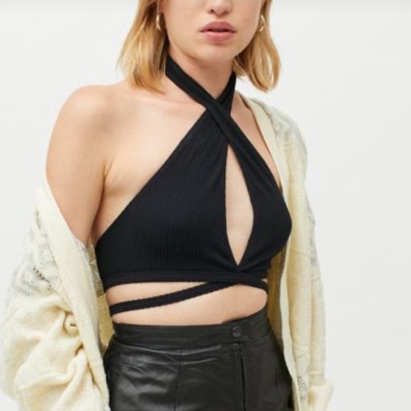 uo ofu either way seamless wrap bra top - Picture 1 of 4